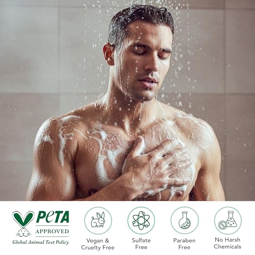 Botanic Hearth Tea Tree Body Wash -16 fl oz- All-Natural & Odor-Control Shower Gel for Acne, Athlete¡¯s Foot, Ringworm, Jock Itch & Healthy Skin, Sulfate & Paraben Free, for Men & Women