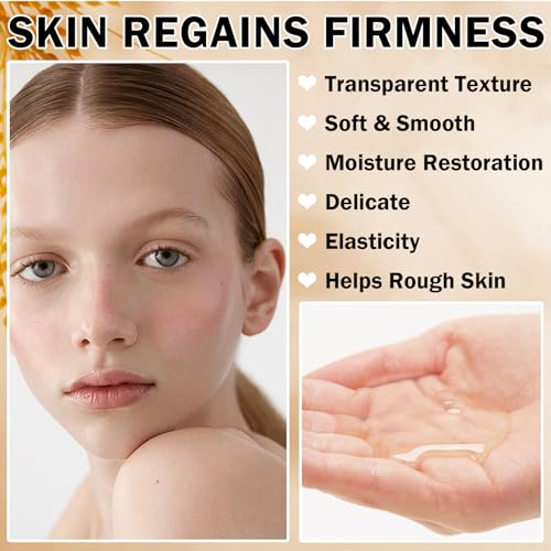 IONSGAKO White Rice Serum for Face - Deep Moisturizing & Pore Shrinking, 0.5 Oz