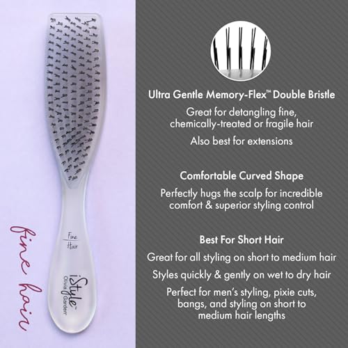 Olivia Garden iStyle Fine Hair Brush for Smooth Styling