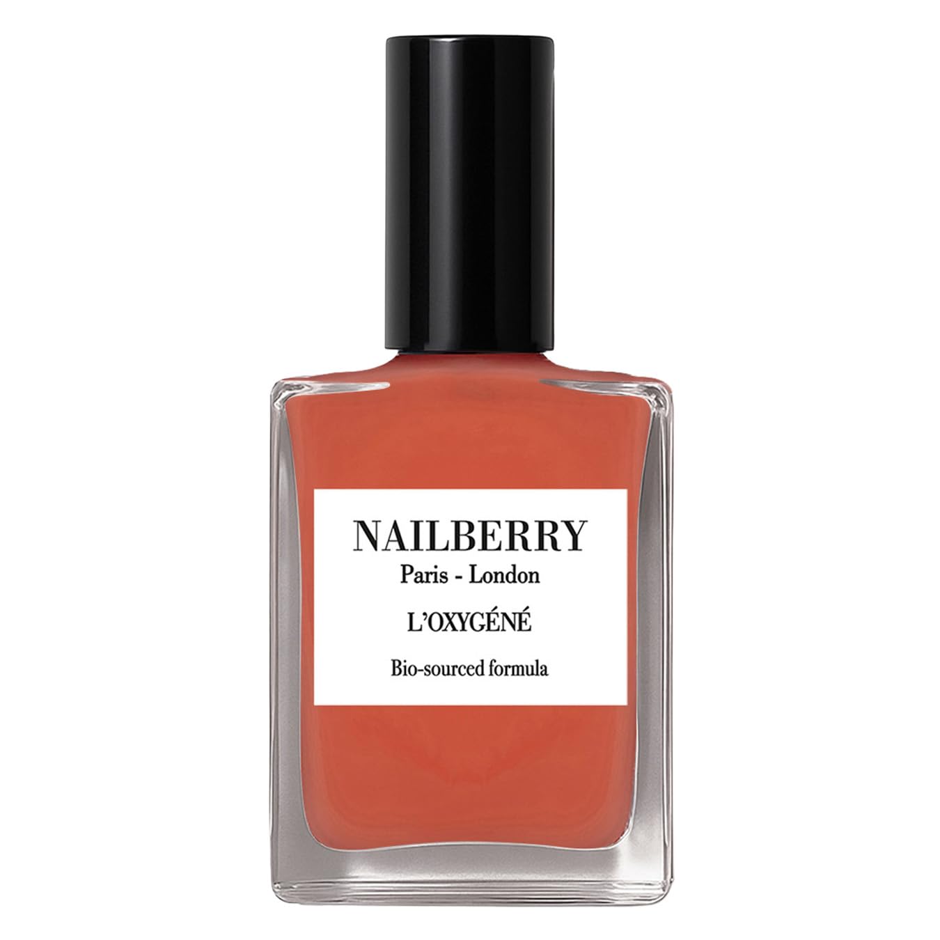Oxygenated Nail Lacquer - Rose Blossom Pastel Pink | 12-Free Vegan Nail Polish | UV Protected Long-Wear | 15 ml