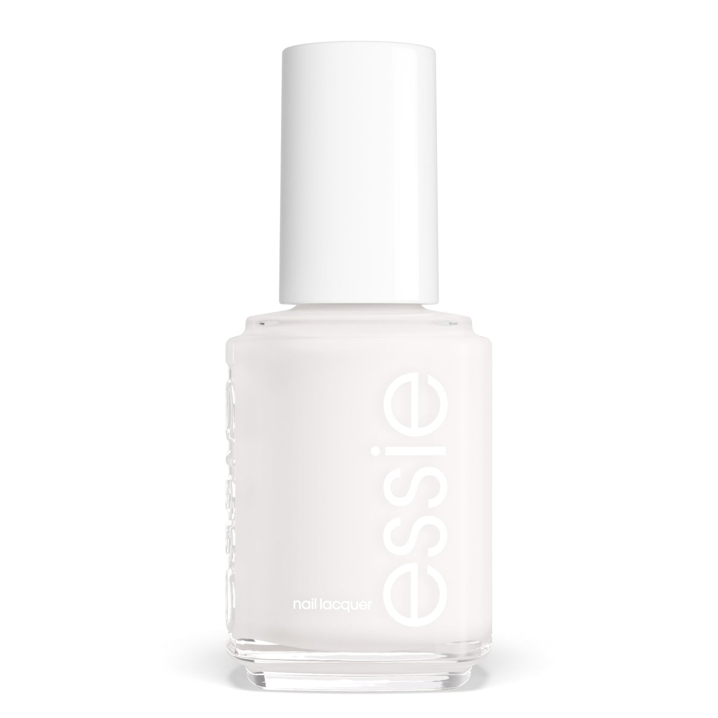 essie Salon-Quality Nail Polish, 8-Free Vegan, Cloudy White, Marshmallow, 0.46 fl oz