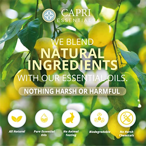Capri Essentials Liquid Hand Soap - Natural Aromatic Lemon Verbena, 16 FL Oz