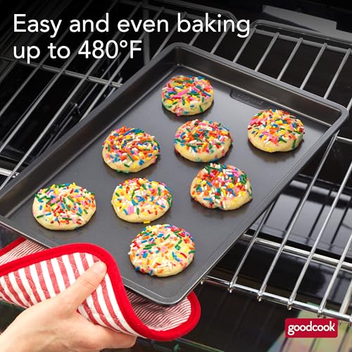 GoodCook PRO Nonstick Baking Sheet Pan - 10 x 15 Inch, Scratch-Resistant