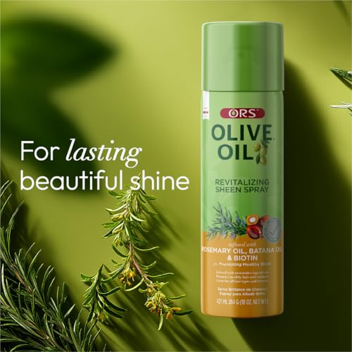 ORS Olive Oil Revitalizing Sheen Spray with Rosemary & Biotin - 10 oz