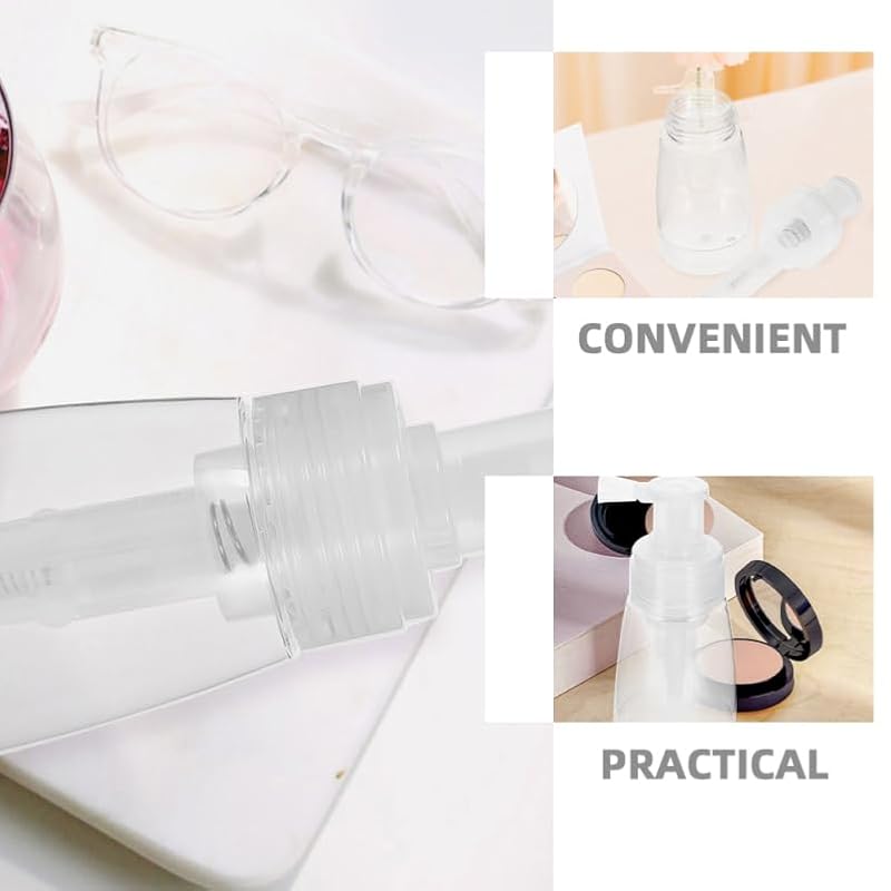 DIYEAH 180ml Refillable Powder Spray Bottle Puff Applicator (2 Pack)