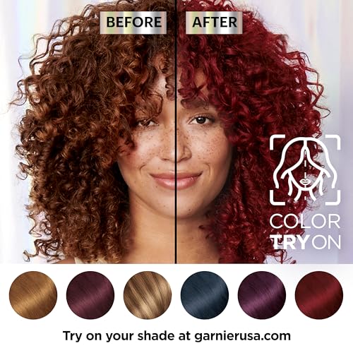 Garnier Nutrisse Ultra Color Permanent Hair Dye, BR3 Intense Burgundy