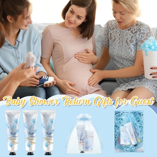 Blue Elephant Baby Shower Hand Cream Gift Set - 24 Pack