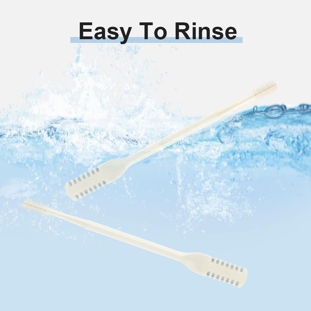 Fliwos Nasal Hair Cutter, 2026 New 2-in-1 Double Sided Nose Hair Trimmer, Portable Nasal Clippers, Manual Nose Hair Remover Tool for Men and Women (Beige 6PCS)
