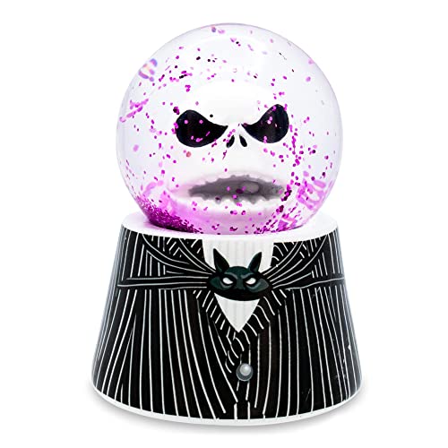 Jack Skellington Mini Light-Up Snow Globe - The Nightmare Before Christmas