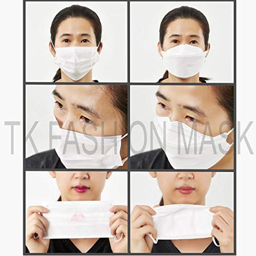 Pack of 10 Black KF-94 Face Masks - 4-Layer Protection, Made in Korea