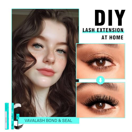 VAVALASH Black Waterproof Lash Bond & Seal 2-in-1 Eyelash Extension Glue