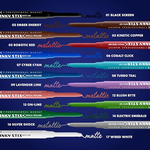 NYX Epic Inky Stix Eyeliner - Waterproof Mechanical Gel, 24HR Wear