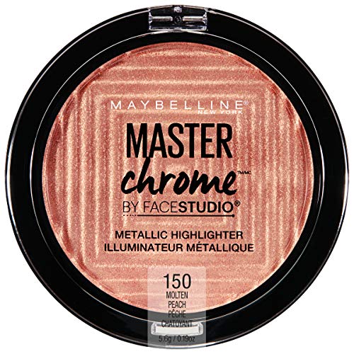 Maybelline Facestudio Master Chrome Highlighter - Molten Peach