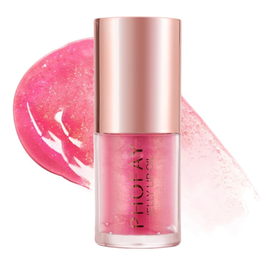 Juicy-Gloss Tinted Lip Oil - Deep Hydration Non-Sticky Formula for Dry Lips | 06# Shade