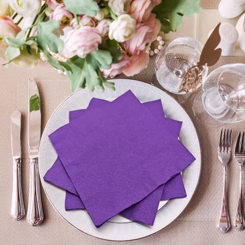 Sage Green Cocktail Napkins, 300 Count 2-Ply Disposable Napkins