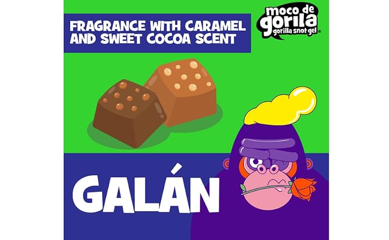 Moco de Gorila Galan Hair Gel - Long-Lasting Hold, 3 Pack