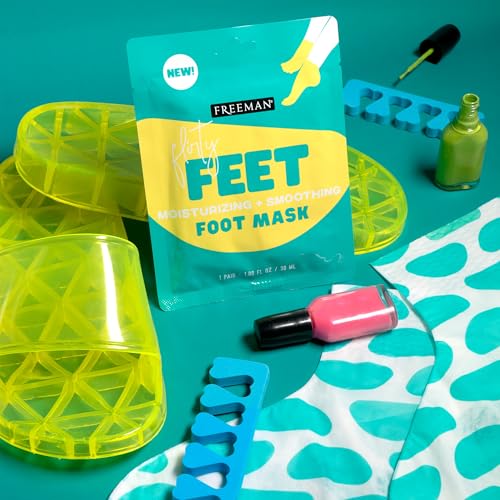 Freeman Foot Peel & Hydrating Mask Set for Tired Feet - 3 Pack