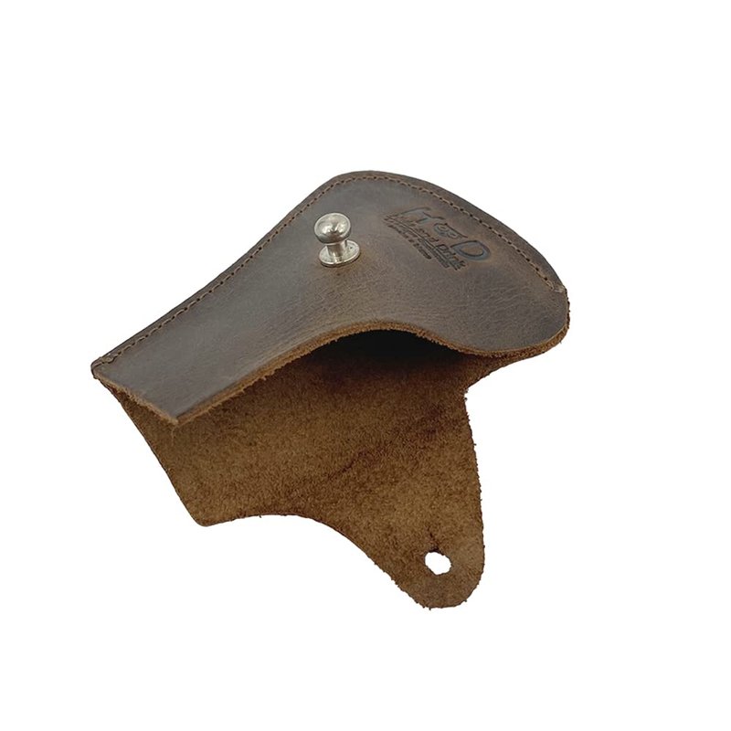 Hide & Drink, Razor Cover, Protective Case, Barber Essentials, Handmade from Full Grain Leather