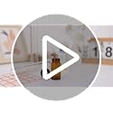 Kesell 30ml Amber Glass Vials with Labels - 12-Pack Leak-Proof