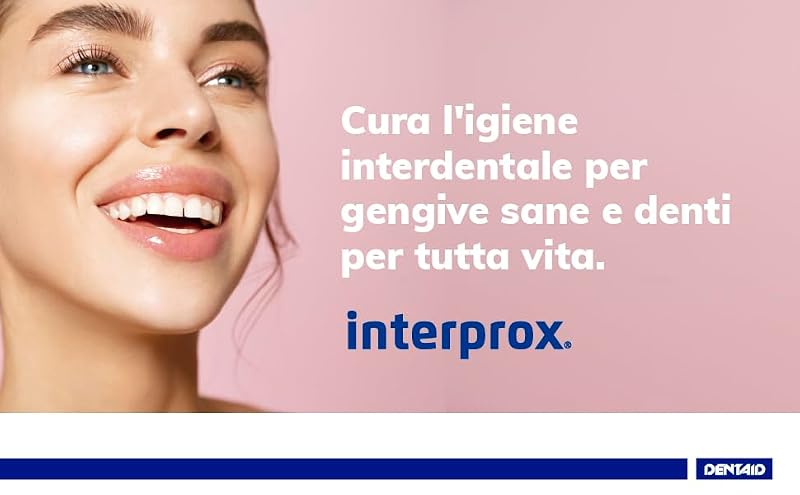 Interprox Nano 0.6mm Interdental Brushes - Pink - 6 Pack