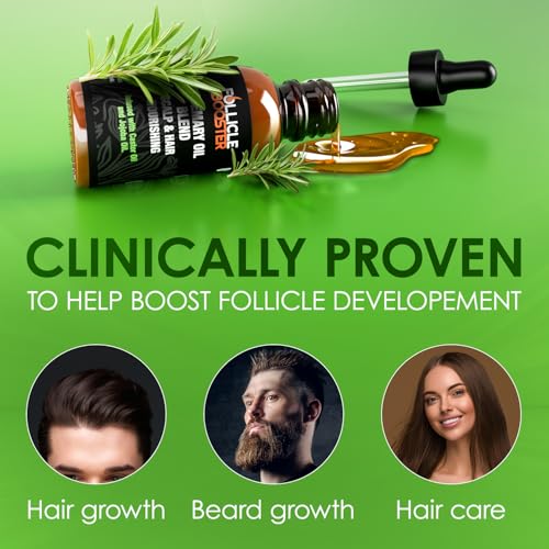 Rosemary Oil Blend for Hair Growth - 2 Fl Oz (Pack of 3) | Nourishing Castor & Jojoba Oils