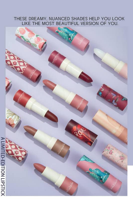 AKARY Long Lasting Matte Nude Lipstick - Eco-Friendly Paper Tube