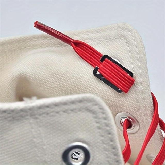 Metal Tieless Shoe Lace Buckles - 10pcs Convenient Flat Laces | Universal Fit for All Shoelace Locks