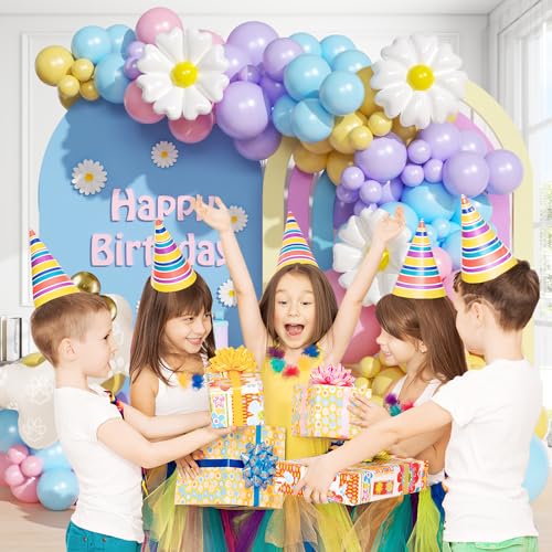 161pcs Pastel Dog Paw Balloon Arch Kit for Baby Showers & Parties