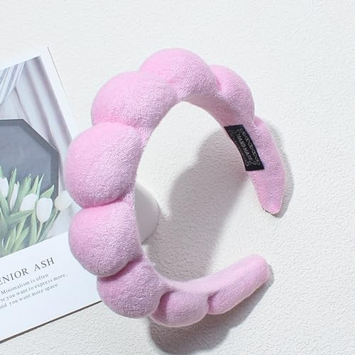 Soft Spa Headbands & Wristbands Set for Makeup & Skin Care