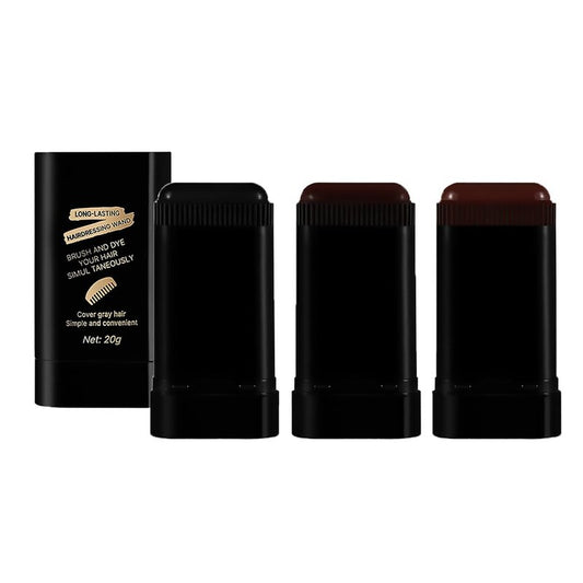 Hair Color Stick - 3 Pack Waterproof Gray Coverage | Instant Dye for Men & Women - 0.71 Fl Oz Each