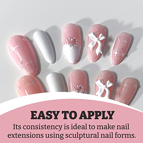 Mia Secret Frosted Pink BioBuilder Gel - Nail Extension Structuring Gel