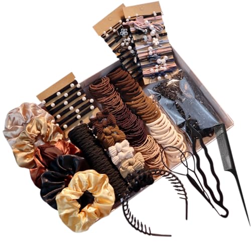 GUOXI 1163PCS Hair Accessories Set for Women - Scrunchies, Ponytail Holders & Hair Ties