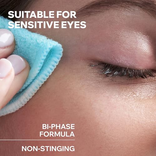 Uriage Waterproof Eye Make-Up Remover, Bi-Phase Formula for Sensitive Eyes