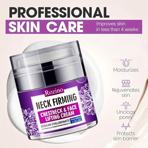Collagen Neck & Face Firming Cream for Anti-Aging & Wrinkle Reduction