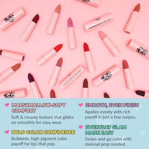 Kimchi Chic Marshmallow Butter Lippie 05 Café Au Lait - Creamy Lipstick