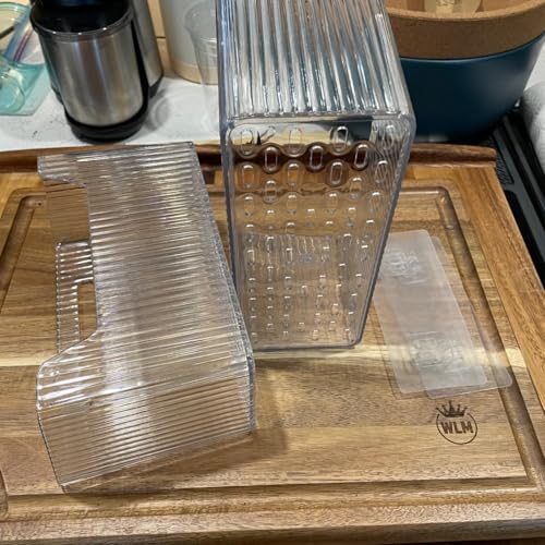 2 Pack Adhesive Cabinet Door Organizer Bins for Kitchen & Bathroom