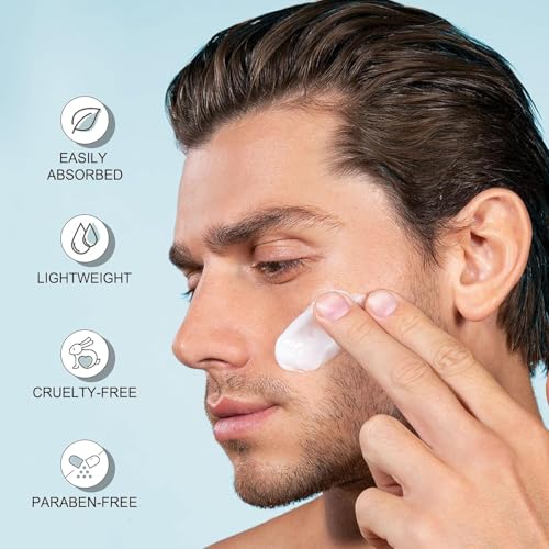 JVR Men's Anti-Aging Face Moisturizer with Caffeine & Niacinamide - 1.7 oz