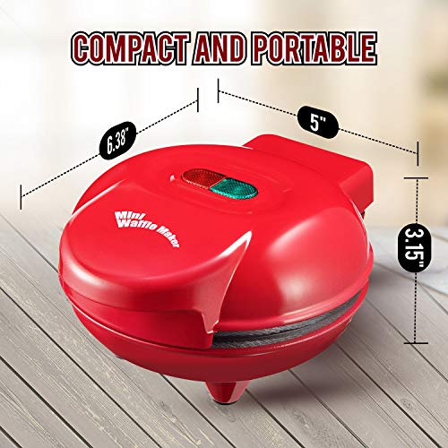 Burgess Brothers Mini Churwaffle Maker for Waffles & Chaffles