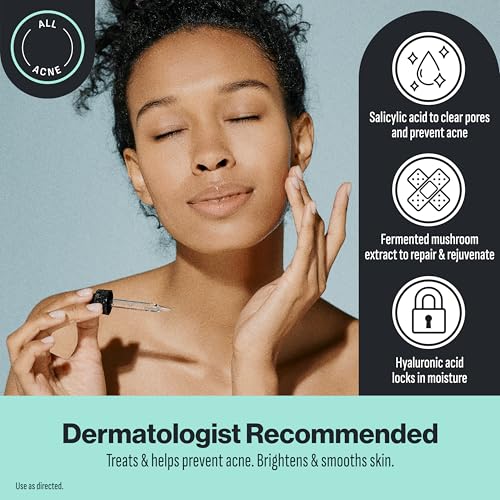 Oxy Vitamin C Serum with Hyaluronic Acid for Acne-Prone Skin