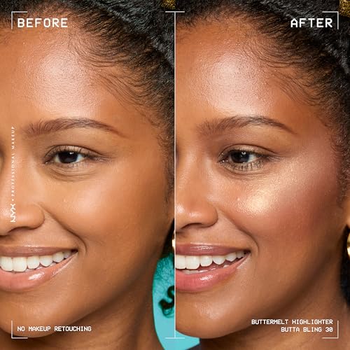 NYX Buttermelt Highlighter - 12H Wear Light Copper Glow
