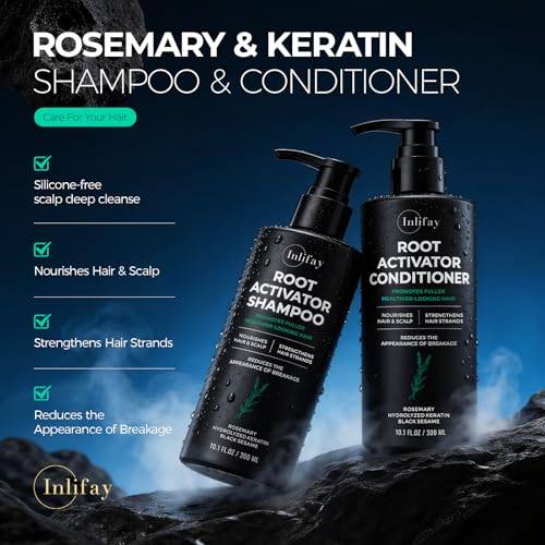 Hair Growth Shampoo & Conditioner Set for Thinning Hair