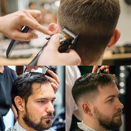 Ouligay Portable Folding Mustache Comb - 4pcs Mini Beard Grooming