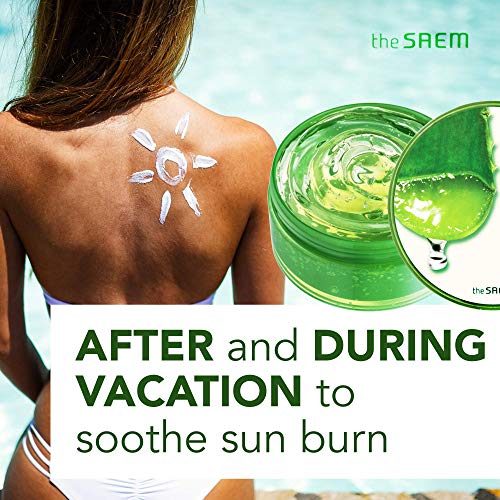 Jeju Aloe Vera Gel 99% - Multi-Purpose Hydrating & Cooling Face, Body & Hair Gel, 10.1 fl oz
