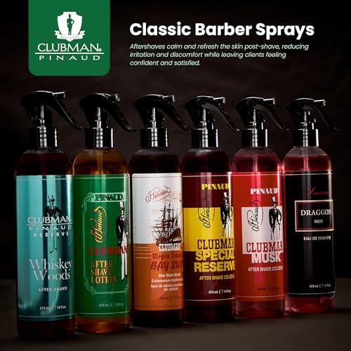Clubman Musk After Shave Cologne Spray - Classic 16 fl oz
