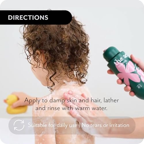 The Act Organic Baby Shampoo & Body Wash with Chamomile, 13.5 Fl Oz - Hypoallergenic, Tear-Free, Ideal for Sensitive Skin