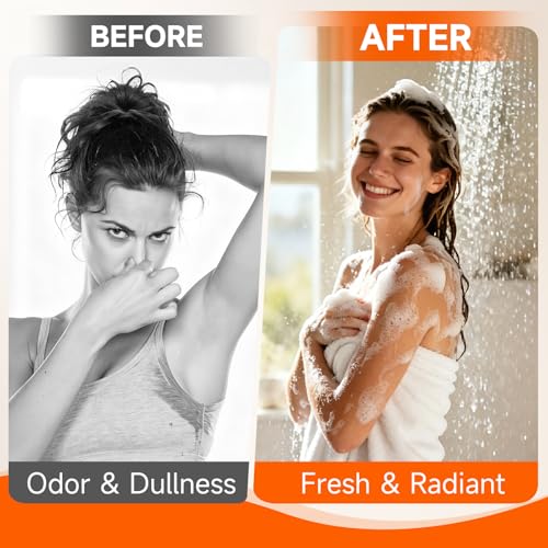 VISRIE Persimmon Anti-Odor Soap Bar - 6 Pack for All Skin Types