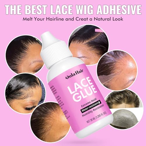 Dolahair Wig Install Kit - 100ml Lace Melting Spray, Glue, Remover & Band