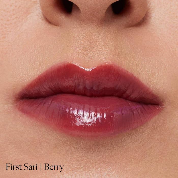 Lassi Lips Staining Lip Oil - Long-Lasting Berry Color with Mango Seed Oil & Vitamin E | 0.14 oz