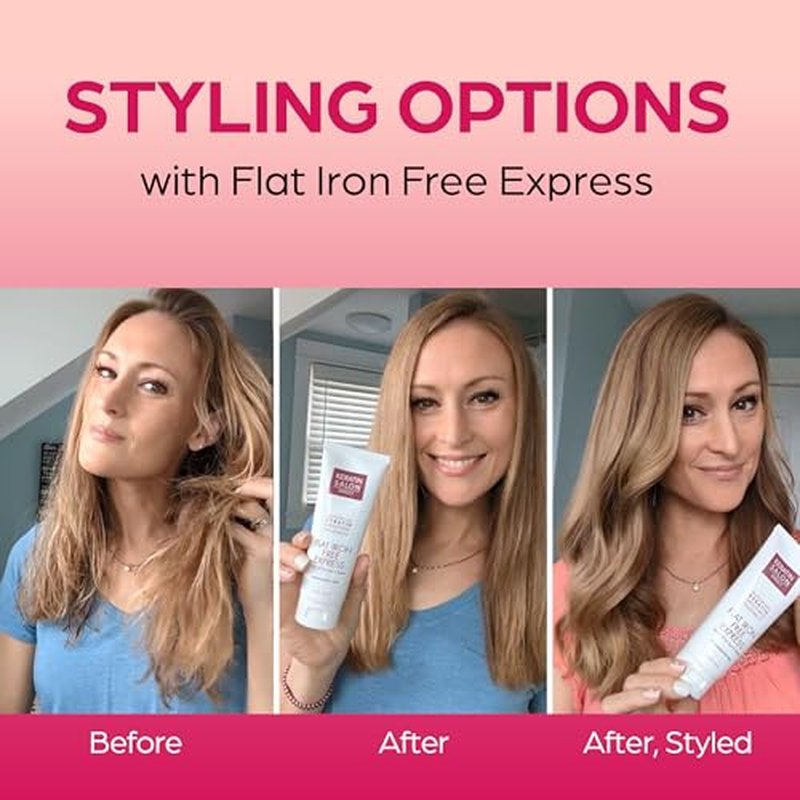 Keratin Salon Direct Treatment - Salon Quality, No Flat Iron Needed (4 oz)