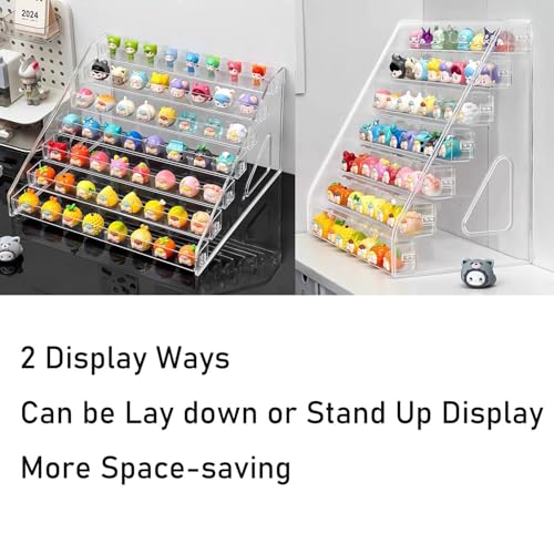 7-Tier Acrylic Display Stand for Perfume, Cosmetics, and Collectibles